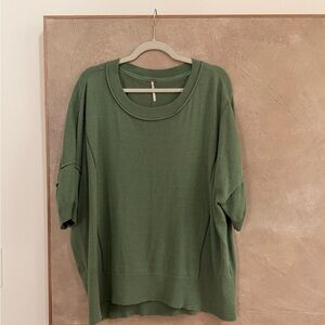 Free People Sage Knit Sweater